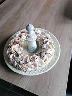 bloemstuk, schelpenkrans, Ophalen, Nieuw, Binnen