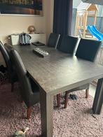 grote eet tafel te koop lh 2m20 b 95 cm, Huis en Inrichting, Tafels | Eettafels, Ophalen of Verzenden