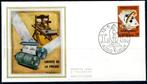 (B) 1625 FDC z/s 1972 - 50 jaar Persagentschap, Belga., Postzegels en Munten, Ophalen of Verzenden, Gestempeld, 1e dag stempel
