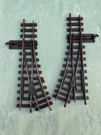 Voie 0m Fama UTZ Roco Alpineline PAIRE d'éguillages 22,5°, Autres marques, Rails, Comme neuf, Enlèvement