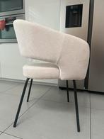 Nieuwe eetkamerstoelen - set van 6, Huis en Inrichting, Stoelen, Ophalen, Zo goed als nieuw, Stof, Vijf, Zes of meer stoelen