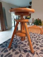 houten kruk, Huis en Inrichting, Ophalen, In hoogte verstelbaar, Gebruikt, Hout