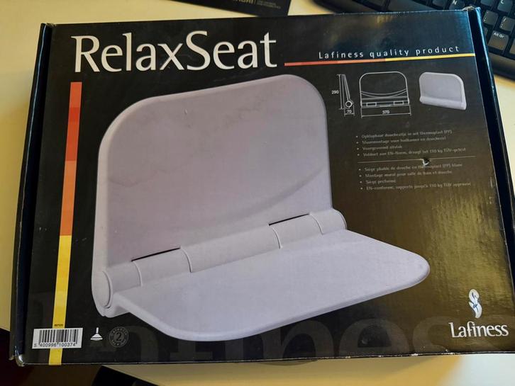 Douchezitje Lafiness, Maison & Meubles, Salle de bain | Linge de bain & Accessoires, Neuf, Autres types, Blanc, Enlèvement ou Envoi