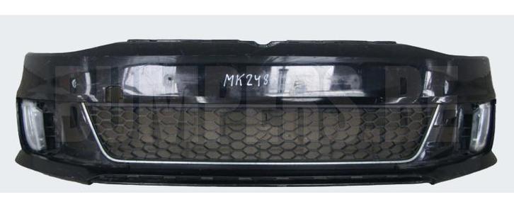 Bumper Volkswagen VW JETTA VI 4 GLI STIJL 11-14 5C6807221A V, Auto-onderdelen, Carrosserie, Bumper, Voor, Gebruikt, 6 maanden garantie