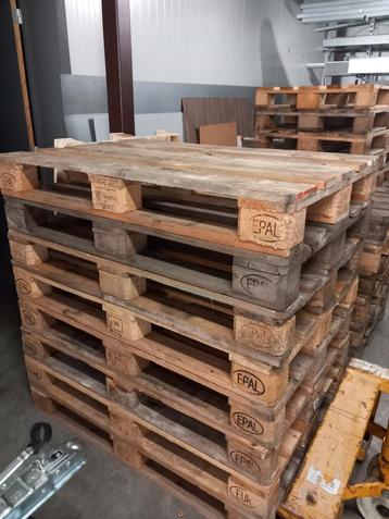 Europaletten zéér goede staat !, Doe-het-zelf en Bouw, Hout en Planken, Ophalen, Gebruikt
