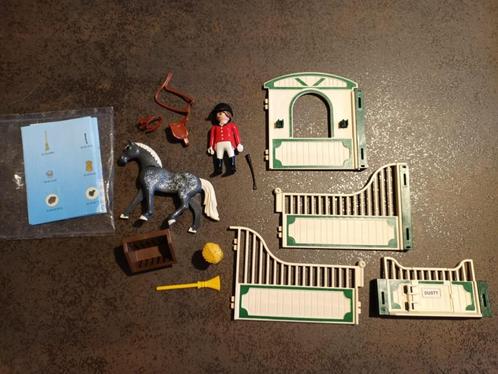 playmobil - paard met paardenbox 5110, Kinderen en Baby's, Speelgoed | Playmobil, Zo goed als nieuw, Complete set, Ophalen of Verzenden