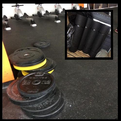 Rouleaux caoutchouc horses et fitness, Sport en Fitness, Fitnessmaterialen, Nieuw, Fitnessmat, Ophalen of Verzenden