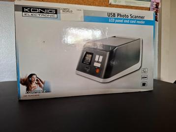 Konig - USB Photoscanner met kaartlezer - Nieuw beschikbaar voor biedingen