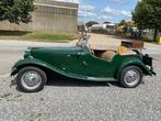 MG TD Restauration Complete, Auto's, MG, Lederen bekleding, Beige, Cabriolet, 53 pk