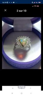 Magnifique bague en argent massif avec belle opale Welo, Avec pierre précieuse, Argent, Femme, Enlèvement ou Envoi