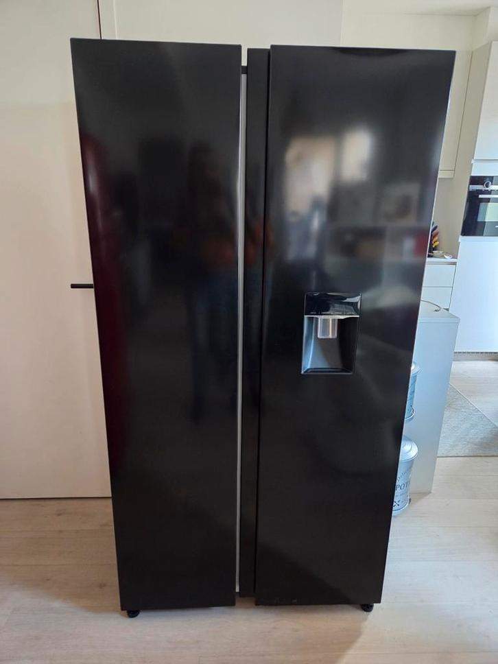 réfrigérateur côte à côte comme neuf avec distributeur d'eau, Electroménager, Réfrigérateurs & Frigos, Enlèvement
