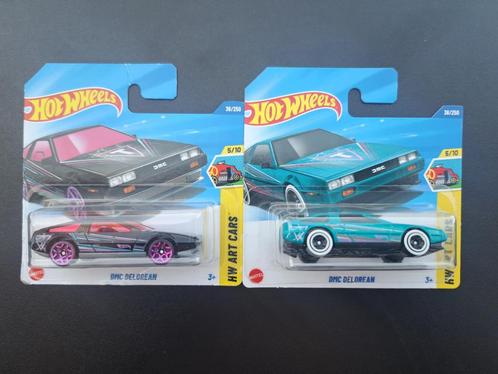 DMC DELOREAN hot wheels, Hobby en Vrije tijd, Modelauto's | Overige schalen, Nieuw, Auto, Ophalen of Verzenden