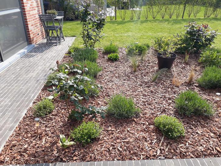 Boomschors (sierschors/tuinschors)/GRATIS LEVERING IN BELGIE, Jardin & Terrasse, Terre & Fumier, Écorce de pin, Envoi