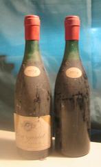 2x Bourgueil - 1972, Verzamelen, Frankrijk, Ophalen of Verzenden, Zo goed als nieuw, Rode wijn
