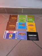 Notices Original Nintendo Game Boy D'époque De Pokémon Ga, Gebruikt, Overige typen, Ophalen of Verzenden, Draadloos
