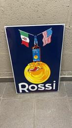 emaille reclame bord rossi, Verzamelen, Ophalen, Nieuw, Reclamebord