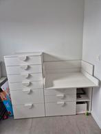 Smastad ververstafel/bureau, Ophalen, Kast