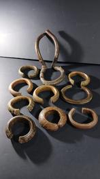 lot (10 st) afrikaanse armbanden / manilla's - brons, Ophalen