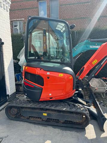 Kubota u27 - bwj 2022 550u - NIEUWSTAAT!