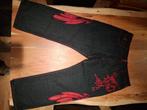Grote hiphop broek met vleugels, Kleding | Heren, Ophalen, Zwart, Overige jeansmaten, M2
