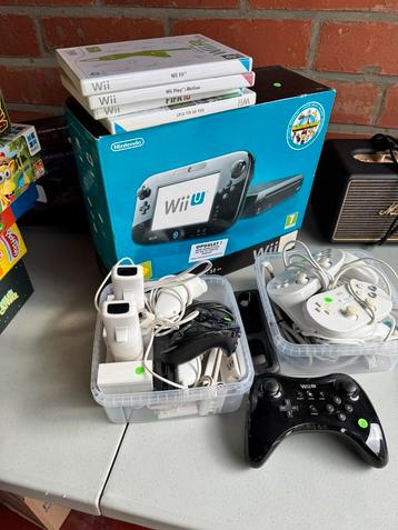 Wii U Premium Pack + extra controlers en 4 games beschikbaar voor biedingen