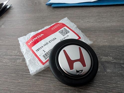 Bouton de klaxon honda neuf inscription rouge support momo, Auto diversen, Autostickers, Ophalen of Verzenden