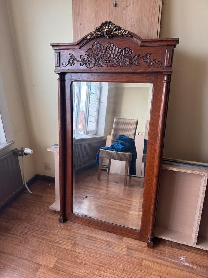 Antiek 170jaar oud, Antiquités & Art, Antiquités | Miroirs, Enlèvement