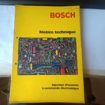 Bosch documents techniques 