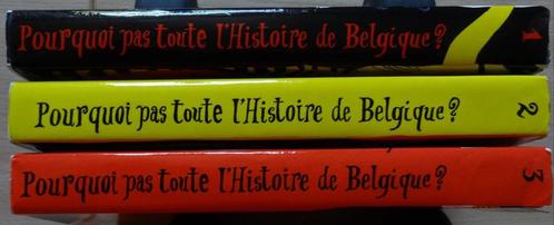 Belgique, pourquoi pas?, complet en 3 volumes, Livres, Histoire nationale, Utilisé, Envoi