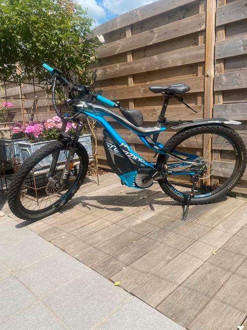 Speedpedelec M1 Sterzing blauw 524 km, Fietsen en Brommers, Elektrische fietsen, Zo goed als nieuw, Ophalen