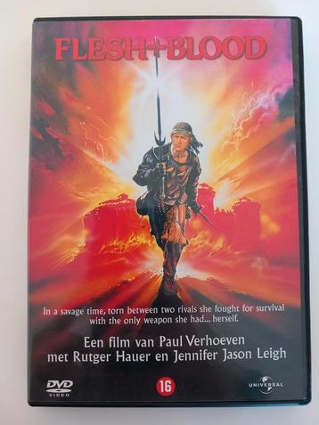 Dvd Flesh & Blood (Actiefilm) ZELDZAAM  beschikbaar voor biedingen