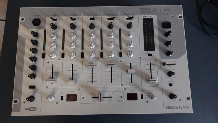 JB Systems mengpaneel Beat 6 USB, Audio, Tv en Foto, Stereoketens, Zo goed als nieuw, Overige merken, Ophalen