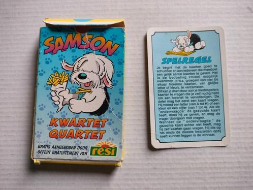 ! Zeldzaam ! kaartspel het begin Samson 1990 Wim Swerts, Verzamelen, Film en Tv, Gebruikt, Tv, Gebruiksvoorwerp, Ophalen of Verzenden