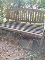 Teak hardhouten tuinbank, Ophalen, Zo goed als nieuw