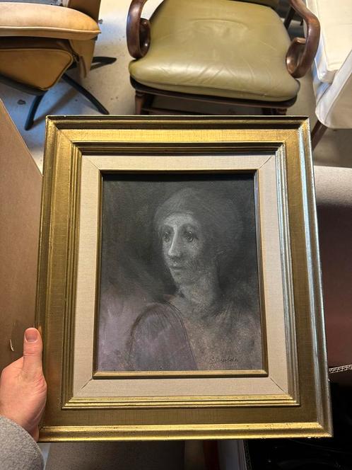R. De Volder – Originele inkttekening op papier – 1977, Antiek en Kunst, Kunst | Schilderijen | Klassiek, Ophalen of Verzenden