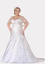 sale trouwjurk Grote maat bruidsjurk maat 48 50 52 54 56, Kleding | Dames, Ophalen of Verzenden, Nieuw, Trouwjurk