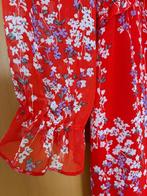 Robe mi-longue / midi manches longues Shein - T.S/36 - rouge, Ophalen, Sheln, Zo goed als nieuw, Maat 36 (S)