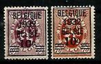 België 1932 Heraldische leeuw  OBP 333/4**, Postzegels en Munten, Postzegels | Europa | België, Orginele gom, Ophalen of Verzenden