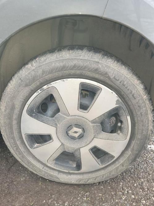 Jantes en acier et pneus hiver, Auto-onderdelen, Banden en Velgen, Band(en), Winterbanden, Gebruikt, Ophalen