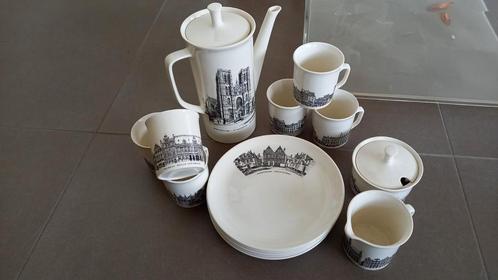 6-delig koffie/ontbijt servies, Huis en Inrichting, Keuken | Servies, Zo goed als nieuw, Ophalen