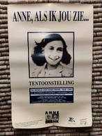 poster, tentoonstelling Anne Frank Lakenhallen Ieper 1996, Ophalen of Verzenden