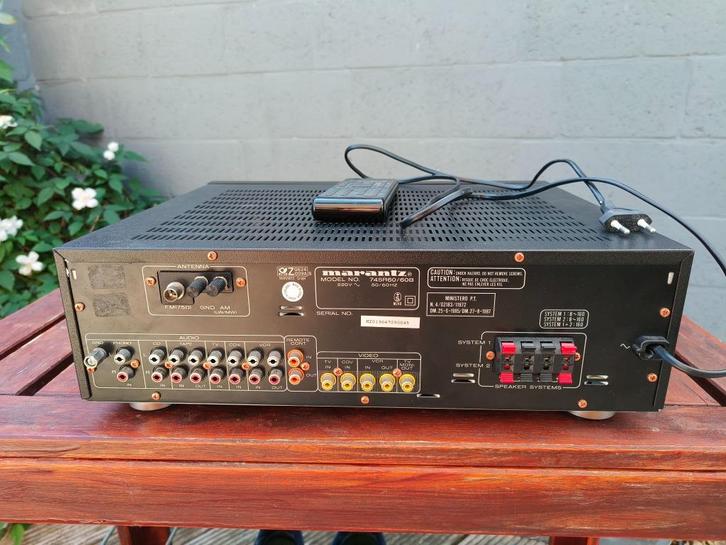 Marantz video/stereo reciever SR 60 l, TV, Hi-fi & Vidéo, Amplificateurs & Ampli-syntoniseurs, Utilisé, Stéréo, Marantz, Enlèvement