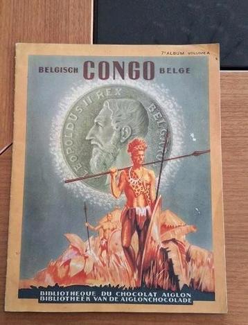 Album Belgisch Congo Chocolat Aiglon beschikbaar voor biedingen