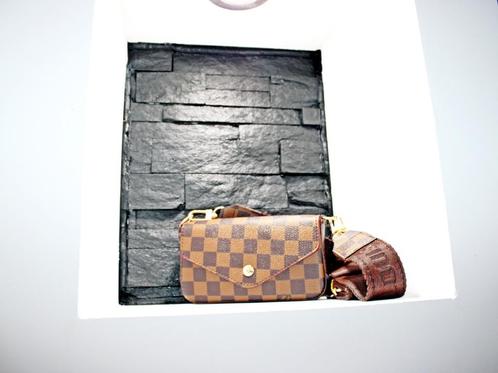 LV TAS BAG - Damier Azur - Ebene Canvas - Empreinte Leather, Handtassen en Accessoires, Tassen | Damestassen, Nieuw, Schoudertasje