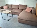 Zetel L-vorm grijs bruin, Ophalen, Gebruikt, 300 cm of meer, Vierpersoons of meer