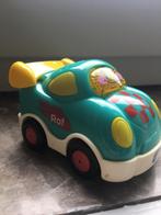 Race auto v-tech met klank, tekst en licht., Kinderen en Baby's, Ophalen of Verzenden, Zo goed als nieuw, 6 maanden tot 2 jaar