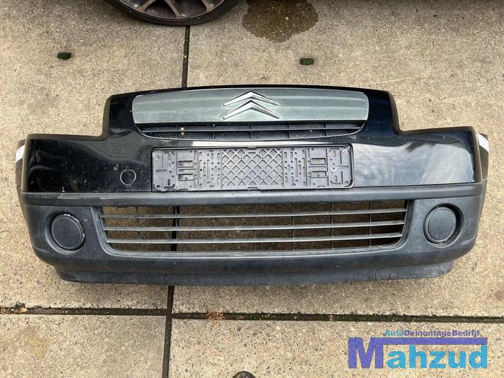 CITROEN C2 Zwart EXYB Voorbumper 2003-2010, Auto-onderdelen, Carrosserie, Bumper, Citroën, Voor, Gebruikt, Ophalen of Verzenden