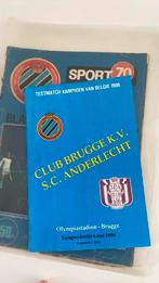 Programma/ wedstrijdboekjes Club Brugge, Verzamelen, Ophalen, Gebruikt