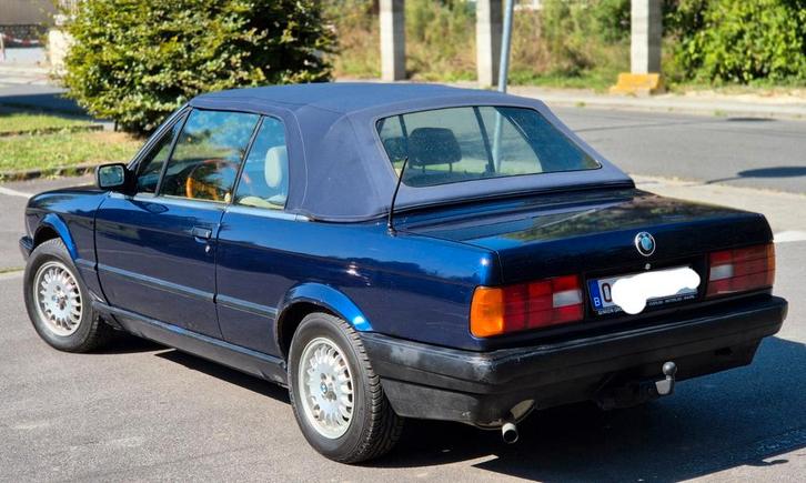 Bmw 318 an91 230mkm cuir MPACK 1prop 6999€, Auto's, Oldtimers, Particulier, Elektrische ramen, Radio, BMW, Benzine, Cabriolet