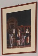 3 fotolijsten met biermerken - prijs 90€, Ophalen